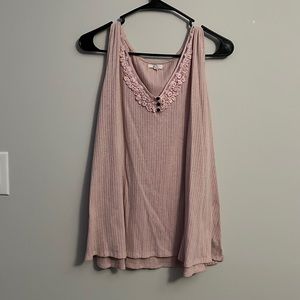 Maurices pink tank top size 2x lightly worn